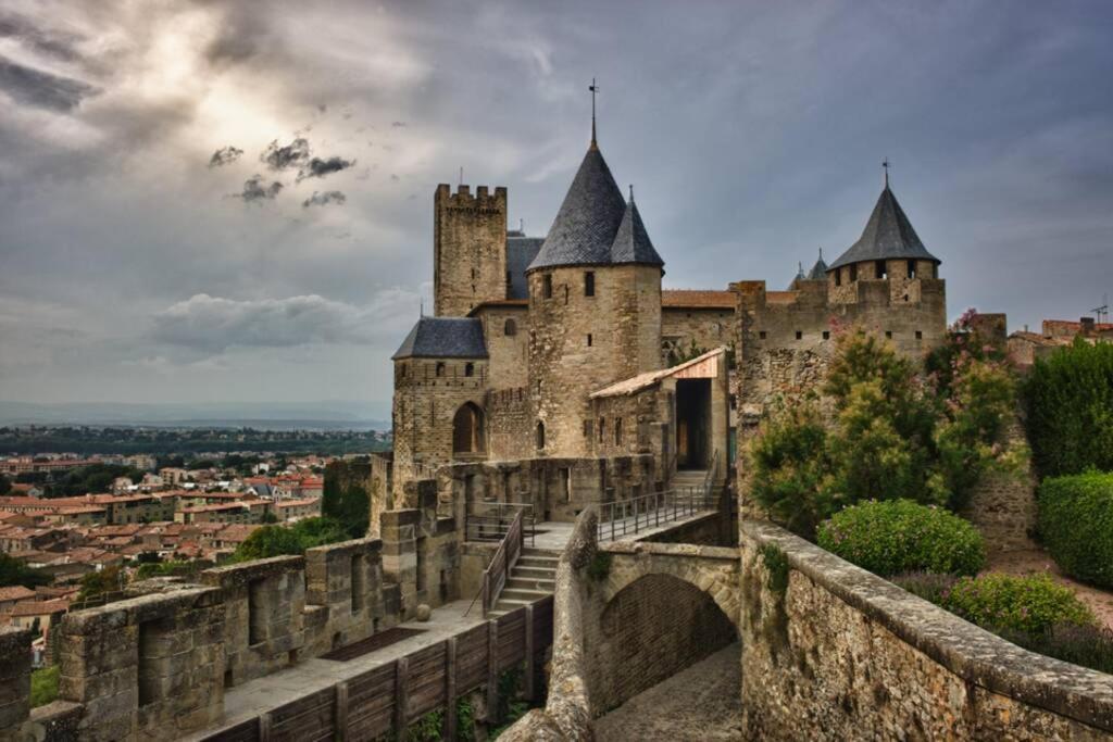 Charmant T2 En Coeur De Ville - 2 Lits + Lit Bebe - Wifi - Imprimante Carcassonne Zewnętrze zdjęcie