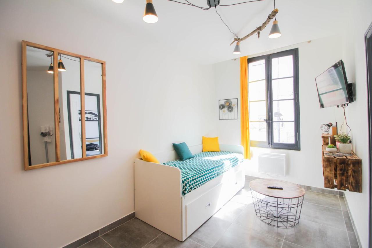 Charmant T2 En Coeur De Ville - 2 Lits + Lit Bebe - Wifi - Imprimante Carcassonne Zewnętrze zdjęcie